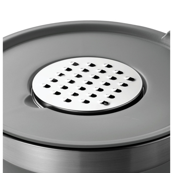 (Ew)Tramontina stainless steel 10pieces mixing bowls with greater and lid - Picture 7 of 9